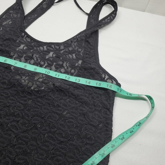Victoria's Secret Sheer Black Lace Swim Cover Up Size XS Black Coverup - Picture 4 of 4